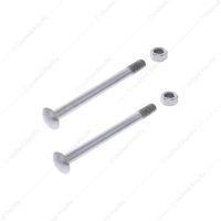 Stainless Steel Bumper End Bolts And Nuts For 1928-31 Ford Model A (Pair)