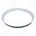 15" Ribbed Stainless Steel Beauty Rim