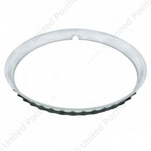 15" Smooth Stainless Steel Beauty Rim