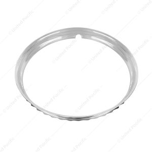 14" Smooth Stainless Steel Beauty Rim