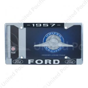 Chrome License Plate Frame For 1957 Ford Car & Truck