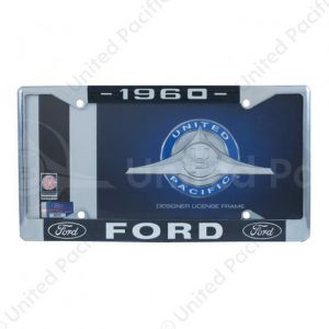 Chrome License Plate Frame For 1960 Ford Car & Truck