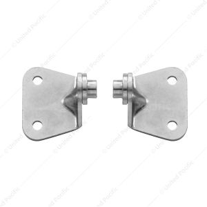 Zinc Plated Windshield Slide Arm Brackets For 1932 Ford Closed Car, Except 3W