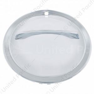 14" Chrome Single Bar Hubcap (4/Set)