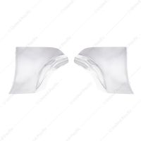 Stainless Steel Fender Skirt Scuff Pads For 1956 Chevy Passenger Car (Pair)