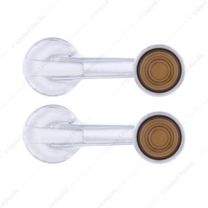 Vent Window Crank With Chrome Knob For 1942-1948 Chevrolet Passenger Car(Pair)