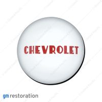 Stainless Steel "Chevrolet" Script Hubcap For Ford Wheel With 8-1/8” Wheel Center