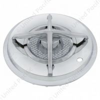 14" Chrome Cross Bar Hubcap (4/Set)