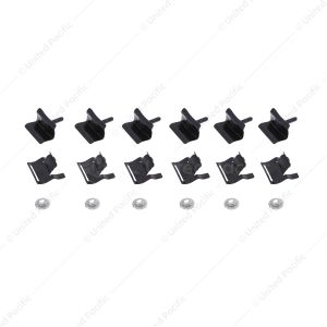 Molding Mounting Clips For 1962-64 Chevy Impala Hardtop (Set of 6)