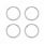 Stainless Steel Headlight Bezels For 1964 Chevy Impala (Set of 4)