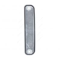 Side Marker Light With Stainless Steel Trim For 1973-80 Chevy Truck, Clear Lens