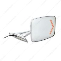 Exterior Mirror With Convex Mirror And  LED Turn Signal For 1973-87 Chevy & GMC Truck - R/H