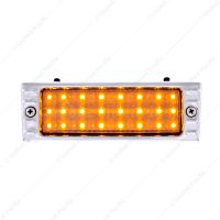 24 LED Parking Light Assembly With SS Bezel For 1947-53 Chevy Truck, Clear Lens