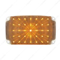 35 LED Parking Light For 1956 Chevy Passenger Car - Amber LED/Clear Lens