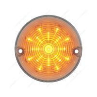 17 Amber LED Turn Signal And Parking Light For 1957 Chevy Car, Clear Lens