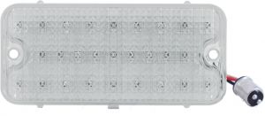 27 Amber LED Parking Light For 1967-68 Chevy Truck, Clear Lens