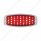 39 LED 1941-1948 Chevrolet Car Style Tail Light With Flush Mount Bezel, Red Lens