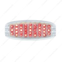 39 LED 1941-1948 Chevrolet Car Style Tail Light With Flush Mount Bezel, Clear Lens