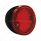 LED Tail Light Assembly With Black Housing For 1960-66 Chevy & GMC Stepside Truck, Red Lens