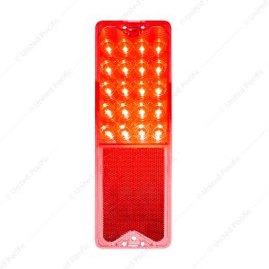 20 LED Tail Light For 1967-1972 Chevrolet & GMC Fleetside, Clear Lens