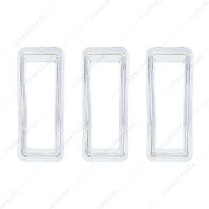 Tail Light Bezels Set For 1967 Ford Mustang (3/Set)