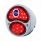 LED 12V Tail Light Assembly With SS Housing & Blue Dot For 1928-31 Ford Model A - L/H