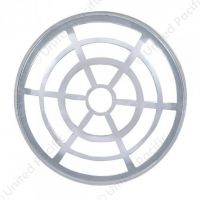 Chrome 1950 Pontiac Style Tail Light Lens Spider Overlay