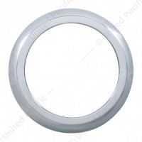 4-5/16" Round Chrome Plated Die-Cast Zinc 1950 Pontiac Style Tail Light Bezel