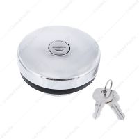 Chrome Vented Locking Gas Cap With Two Keys For Various 1947-71 Chevy & Ford Vehicles