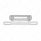 Chrome License Plate Light & Bracket With White LED Backup Light - White LED/Clears Lens