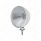 7" Stainless Dietz Style Headlight With 12 Volt H6024 Halogen Seal Beam Bulb (Pair)