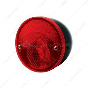 Tail Light Assembly With Black Housing For 1960-66 Chevy Stepside Truck