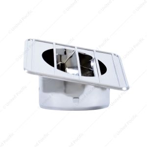 Chrome Defrost Duct For 1967-72 Chevy & GMC Truck - L/H