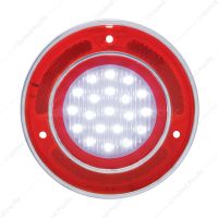 20 LED Backup Light With Stainless Steel Trim For 1968-1973 Chevrolet Corvette