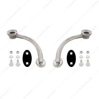Polished Stainless Steel Hotrod Headlight Stands (Pair)