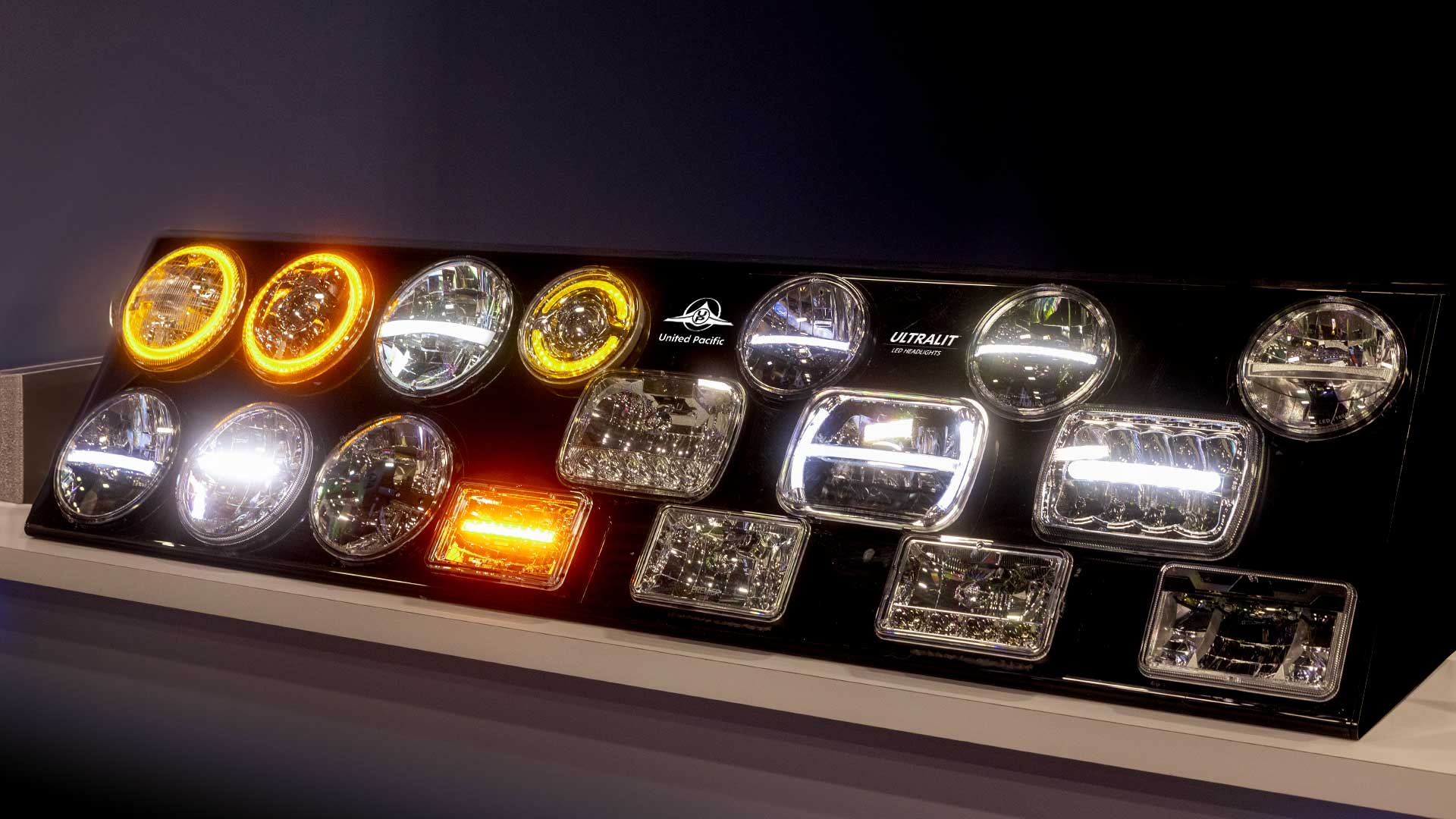 LED Headlights Display