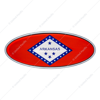 Die Cast Arkansas Flag Emblem