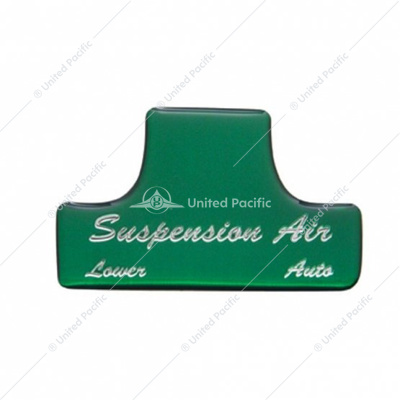 "Suspension Air" Switch Guard Sticker Only - Green