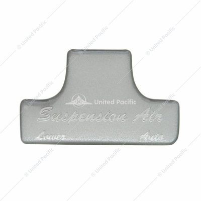 "Suspension Air" Switch Guard Sticker Only - Silver