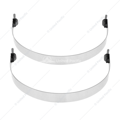 304 Stainless Steel Air Tank Straps For 8-1/4 Round Air Tank (Card of 2)