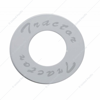 Stainless Deluxe Air Valve Knob Plaque Only
