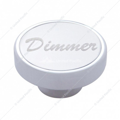 "Dimmer" Dash Knob With Stainless Plaque