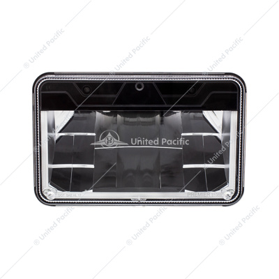 ULTRALIT - High Power LED 4" X 6" High Beam Headlight With Polycarbonate Lens & Housing