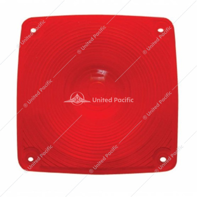 Square Double Face Light Lens - Red