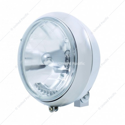 7" Motorcycle Headlight With 10 Auxiliary LED Bulb