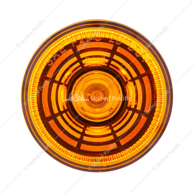 4 LED 2-1/2" Round Abyss Light (Clearance/Marker) - Amber LED/Amber Lens