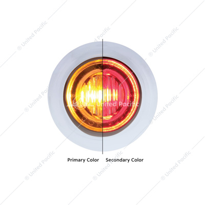 3 LED Mini Double Fury Light (Clearance/Marker) - Amber LED/Red LED