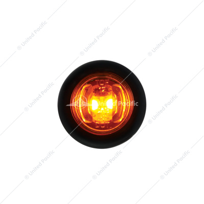 2 LED 3/4" Mini Light (Clearance/Marker) With Rubber Grommet