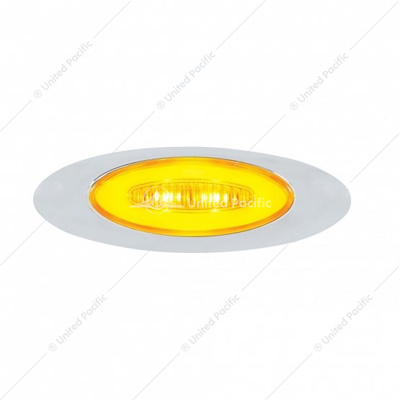 6 LED M5 Millennium GloLight (Clearance/Marker) - Amber LED/Amber Lens