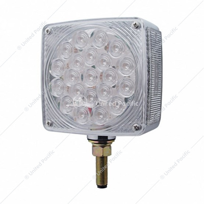 45 LED Single Stud Double Face Turn Signal Light (Driver) - Amber